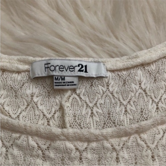 Forever 21 Bundle of 3 Sheer and Knit Tops - Picture 6 of 16